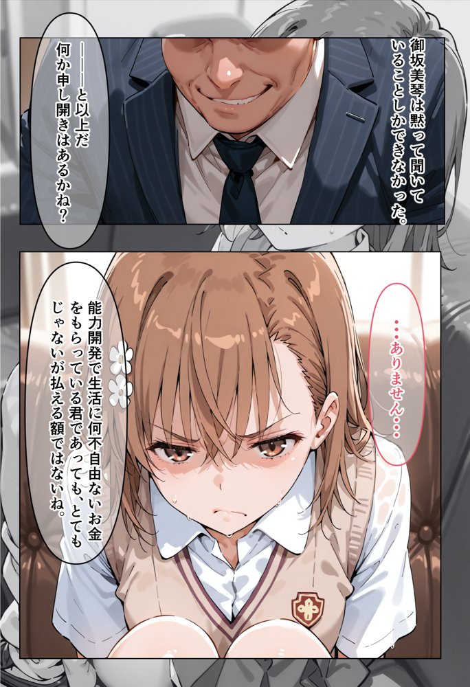 とある超能力者の寝取られ 御坂〇琴編 エロ同人誌画像 043