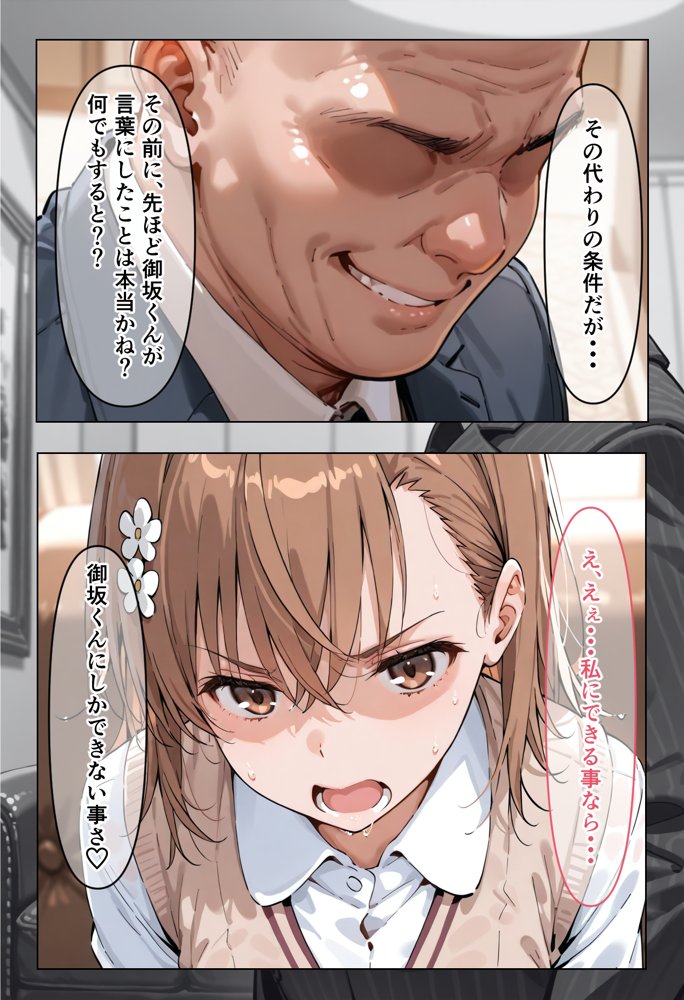 とある超能力者の寝取られ 御坂〇琴編 エロ同人誌画像 047