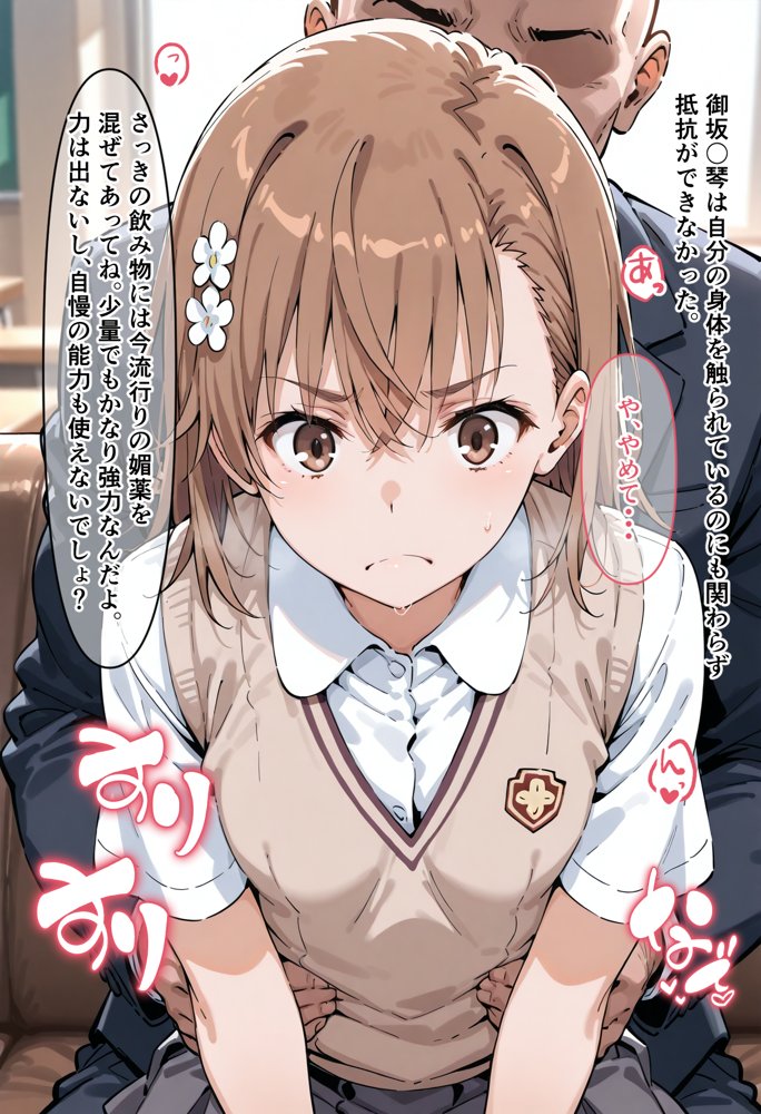 とある超能力者の寝取られ 御坂〇琴編 エロ同人誌画像 049