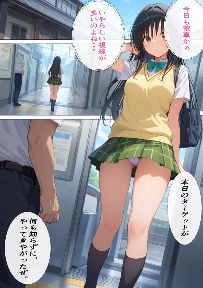 調教ヒロイン  総集編 1  電車でオスたちに痴〇されてメスにされました エロ同人誌画像 018