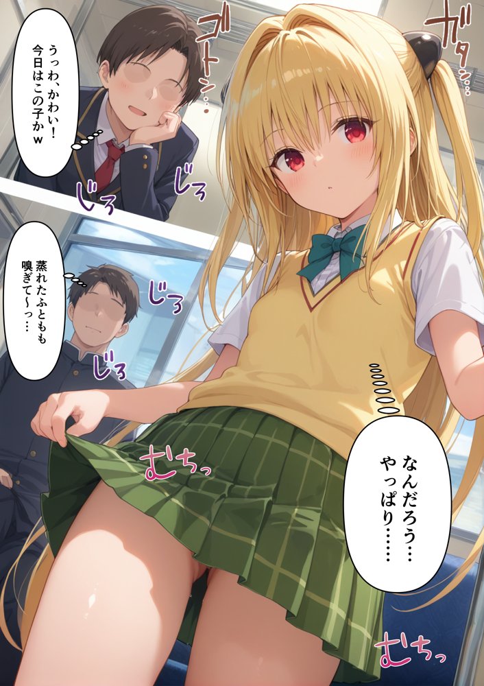 調教ヒロイン  総集編 1  電車でオスたちに痴〇されてメスにされました エロ同人誌画像 011