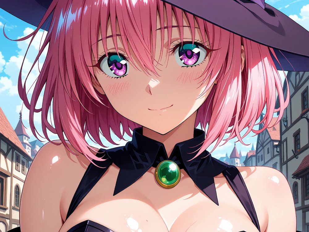 【発情ヒロイン】T●Loveる  モモ・ベ●ア・デビルーク  魔法使いコスで野外授業…しっぽまで感じるの！ エロ同人誌画像 004