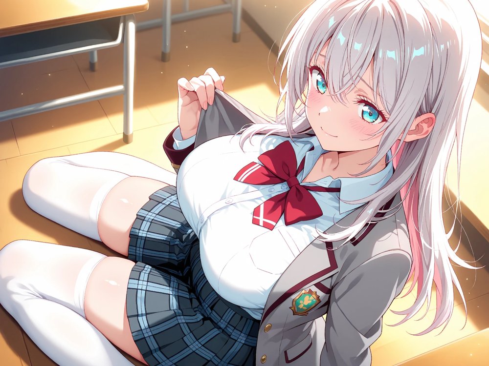 【雌イキヒロイン】ロシデレ  アーリャさん  〜用務員のおじさんと制服のまま誰もいない旧校舎で〜 エロ同人誌画像 004