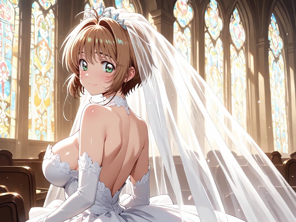 【雌イキヒロイン】 カード●ャプターさくら  純白ドレスの花嫁陵●〜カード使いの少女とおじさんの背徳の儀〜 エロ同人誌画像 009