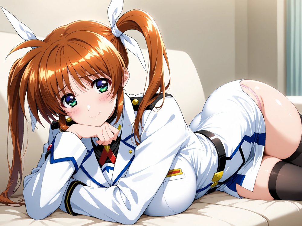 【雌イキヒロイン】魔法少女リ●カルなのは  おじさんと禁断の魔力供給  〜バリアジャケットのまま濃厚ザーメン注入〜 エロ同人誌画像 008