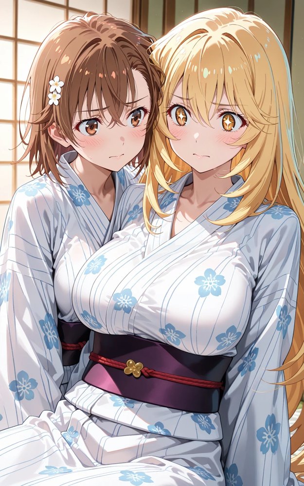 【百合】【発情美少女】とある科学〇超電磁砲 御坂〇琴 × 食蜂〇祈 エロ同人誌画像 003