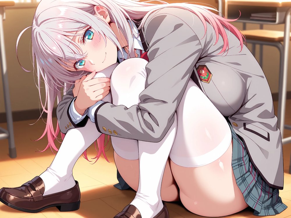 【雌イキヒロイン】ロシデレ  アーリャさん  〜用務員のおじさんと制服のまま誰もいない旧校舎で〜 エロ同人誌画像 005