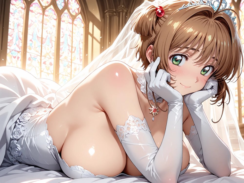 【雌イキヒロイン】 カード●ャプターさくら  純白ドレスの花嫁陵●〜カード使いの少女とおじさんの背徳の儀〜 エロ同人誌画像 006