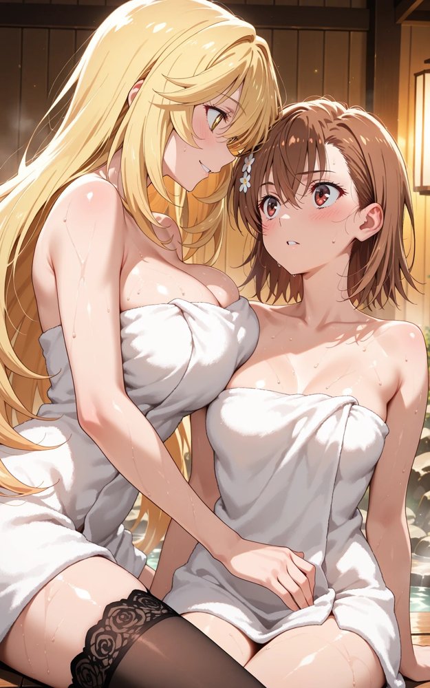 【百合】【発情美少女】とある科学〇超電磁砲 御坂〇琴 × 食蜂〇祈 エロ同人誌画像 005