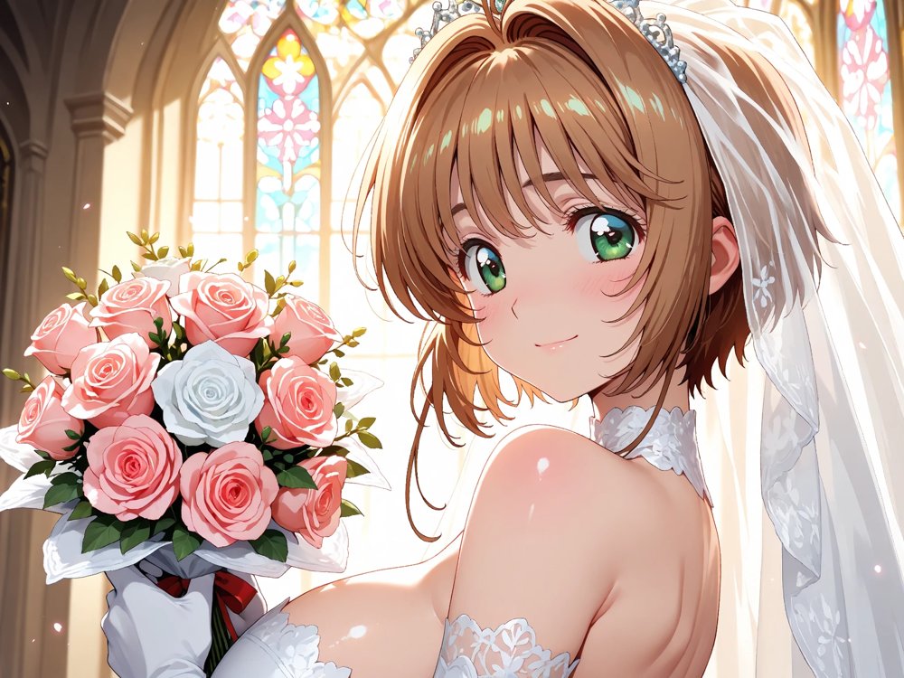 【雌イキヒロイン】 カード●ャプターさくら  純白ドレスの花嫁陵●〜カード使いの少女とおじさんの背徳の儀〜 エロ同人誌画像 008