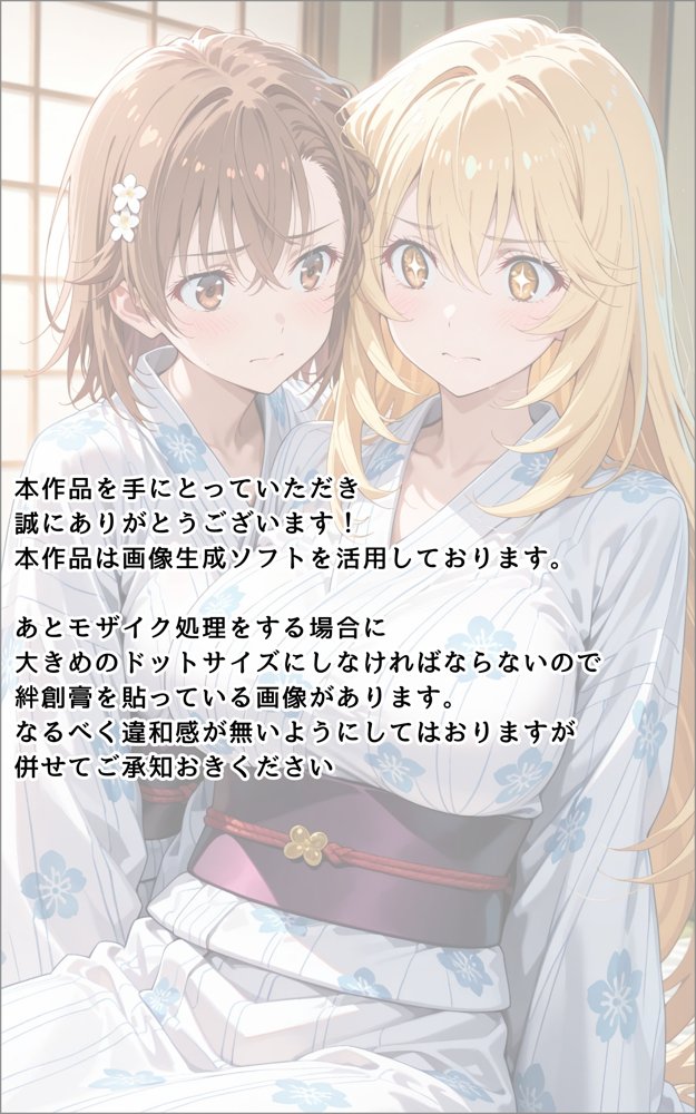 【百合】【発情美少女】とある科学〇超電磁砲 御坂〇琴 × 食蜂〇祈 エロ同人誌画像 002