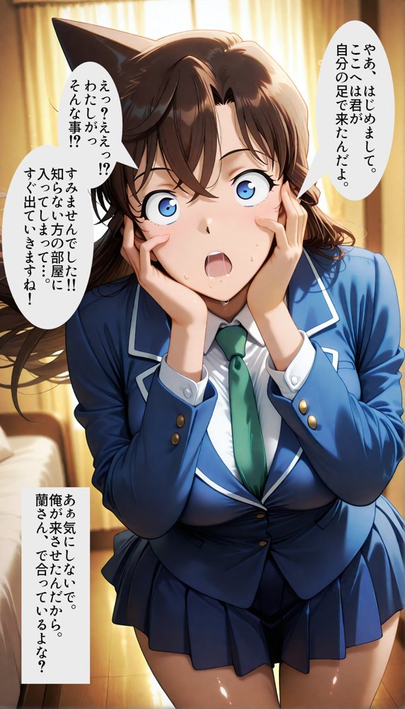 洗脳魔眼番外編！！母親の暗示調教済みで献上された娘を思い通り 〜毛◯蘭〜 エロ同人誌画像 006