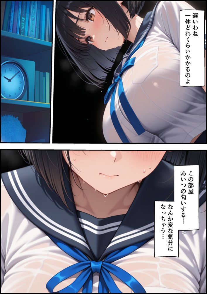 ボクを守るために不良の性奴●になっても絶対に堕ちないカノジョ3 無料エロ漫画（同人誌）サンプル画像037