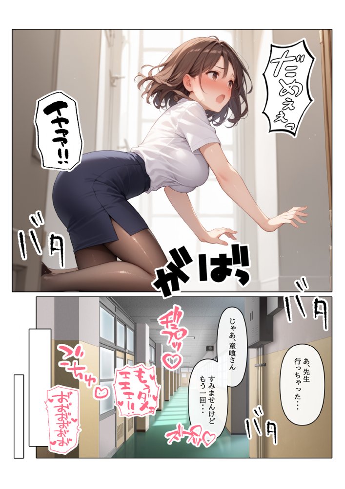 【コミック版】性処理学園〜転勤・処女教師編〜 エロ同人誌画像 064