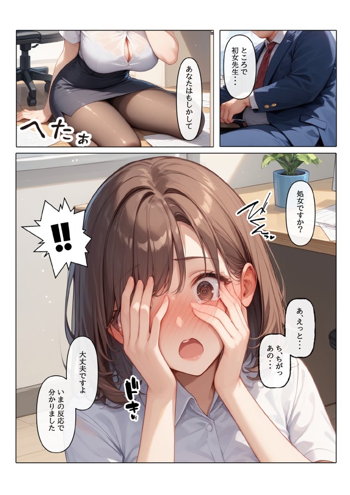 【コミック版】性処理学園〜転勤・処女教師編〜 エロ同人誌画像 068