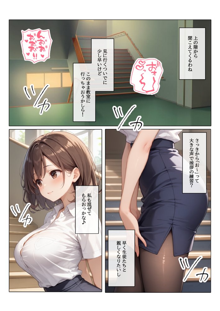 【コミック版】性処理学園〜転勤・処女教師編〜 エロ同人誌画像 057