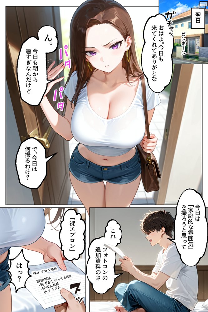 強気だけど実はチョロすぎる幼馴染ギャルー夏休み編ー 無料エロ漫画（同人誌）サンプル画像023