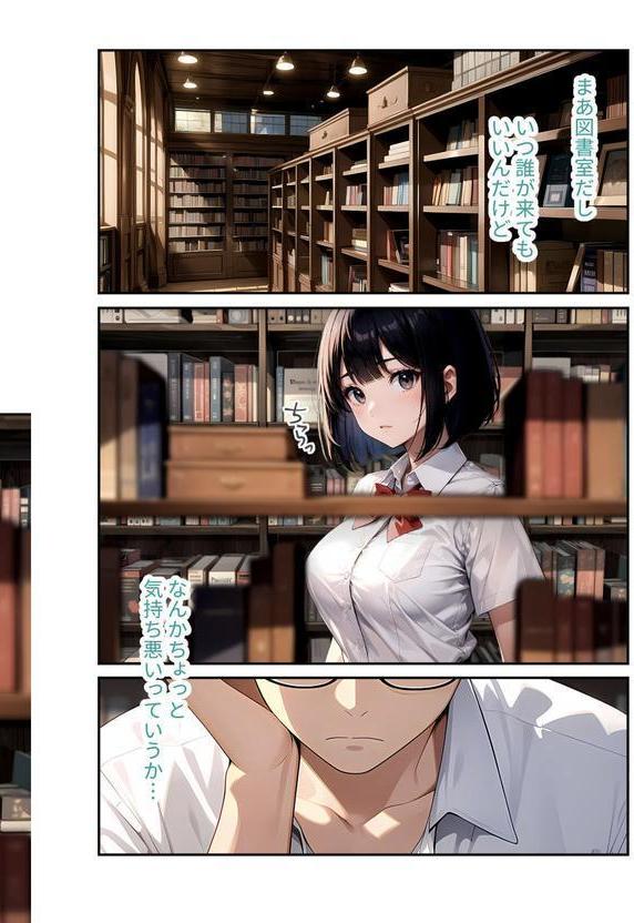 陰キャの僕、透視の力を手に入れる。 モザイク版 エロ画像 005