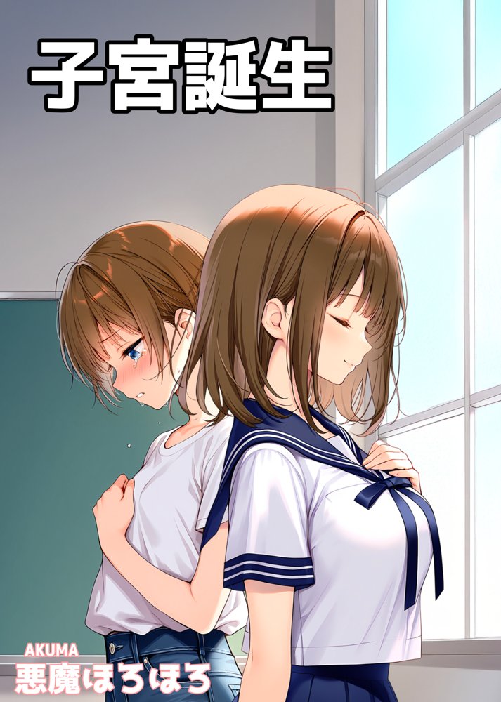 子宮誕生〜女の子になった体でセックスに溺れる学校生活〜 エロ同人誌画像 009